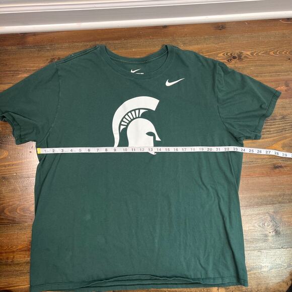 Michigan State Spartans The Nike Tee Athletic Cut T Shirt Mens Size XXL - Picture 4 of 5